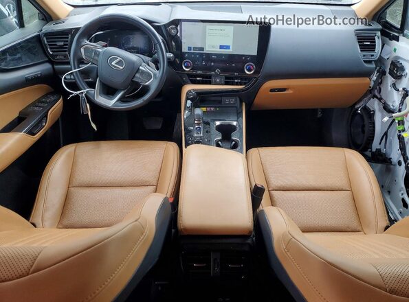 JTJGKCEZ5R5011896 2024 LEXUS NX White Widok deski rozdzielczej