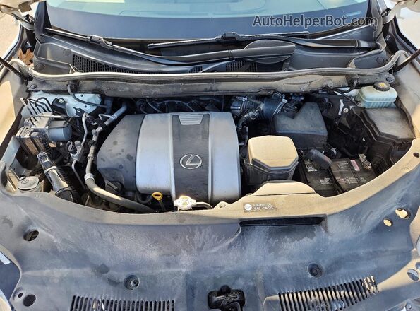 JTJGZKCA1J2004145 2018 LEXUS RX White Vista del compartimento del motor
