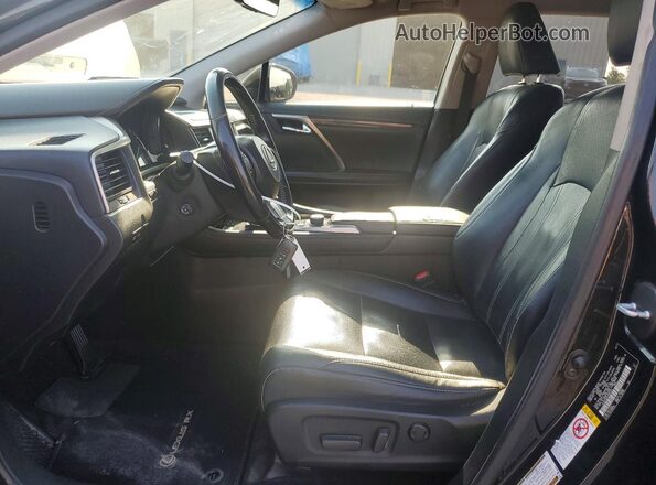 JTJGZKCA3J2000212 2018 LEXUS RX Black Front interior view