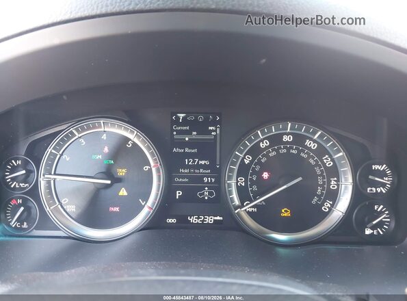 JTJHY7AX1H4246525 2017 LEXUS LX 570 Pewter Вид задних сидений