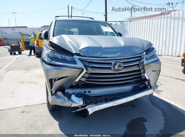 JTJHY7AX1H4246525 2017 LEXUS LX 570 Pewter Вид щитка приборов