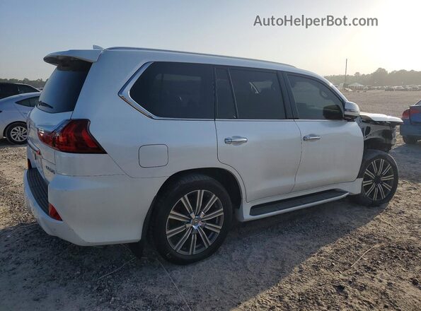JTJHY7AX4H4236944 2017 LEXUS LX White Tył prawy
