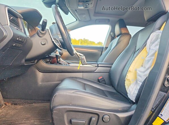 JTJHZKFA4M2028301 2021 LEXUS RX Black Widok wnętrza z przodu