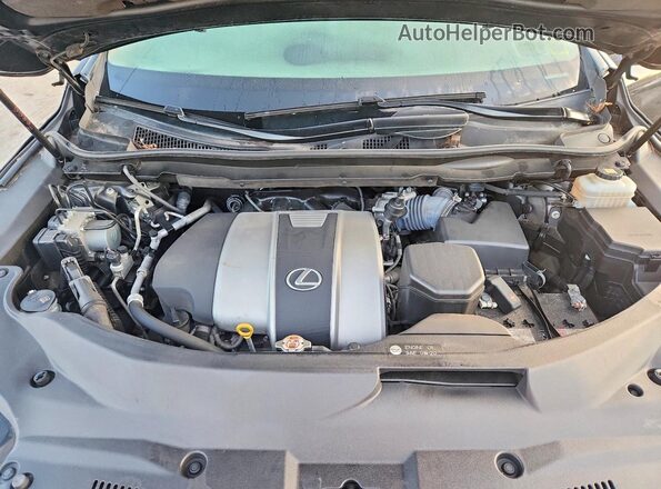 JTJHZKFA4M2028301 2021 LEXUS RX Black Widok komory silnika