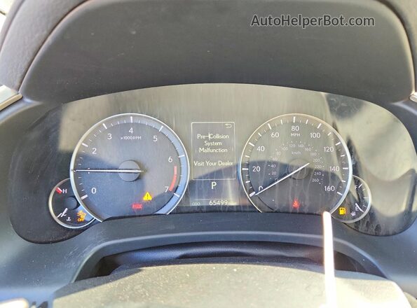 JTJHZKFA5N2043259 2022 LEXUS RX Black Widok zestawu wskaźników