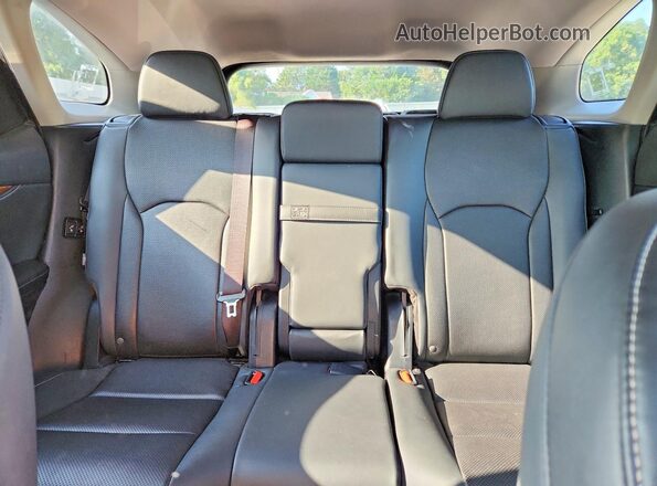 JTJHZKFA5N2043259 2022 LEXUS RX Black Widok tylnych siedzeń