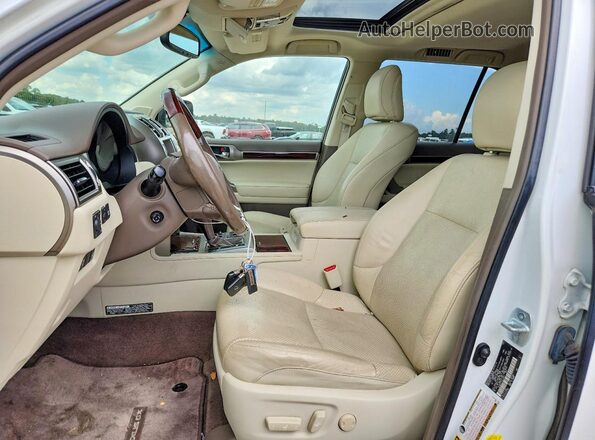 JTJJM7FX1G5126416 2016 LEXUS GX White Widok wnętrza z przodu