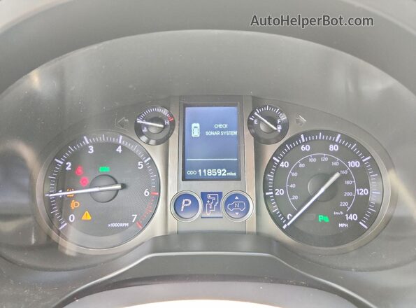 JTJJM7FX8H5154019 2017 LEXUS GX White Instrument cluster view