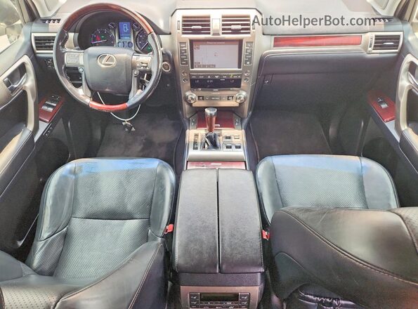 JTJJM7FX8H5154019 2017 LEXUS GX White Dashboard view