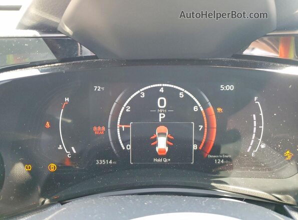 JTJKGCEZ0N2005835 2022 LEXUS NX Charcoal Widok zestawu wskaźników