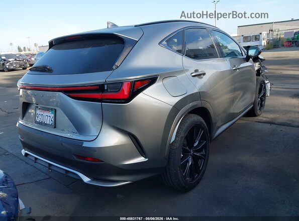 JTJKKCFZ2R2023479 2024 LEXUS NX 450H+ Gray უკანა მარჯვენა