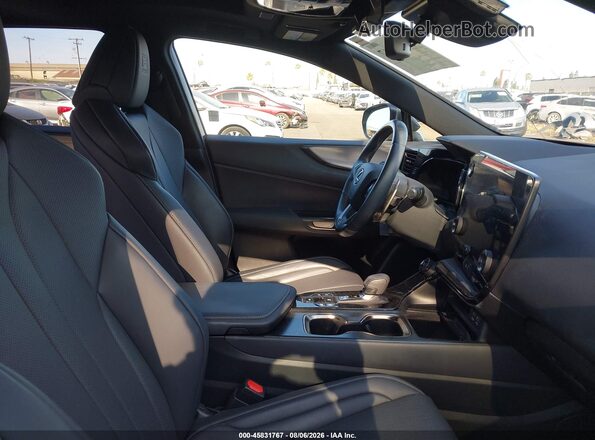 JTJKKCFZ2R2023479 2024 LEXUS NX 450H+ Gray წინა სალონის ხედი