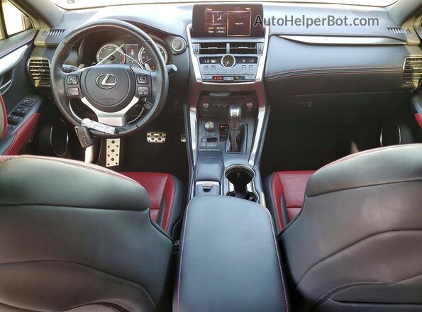 JTJSARBZ0M2188628 2021 LEXUS NX White წინა პანელის ხედი