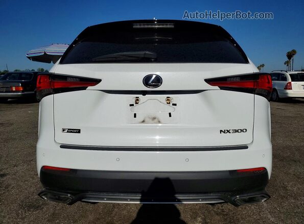 JTJSARBZ0M2188628 2021 LEXUS NX White უკანა ხედი