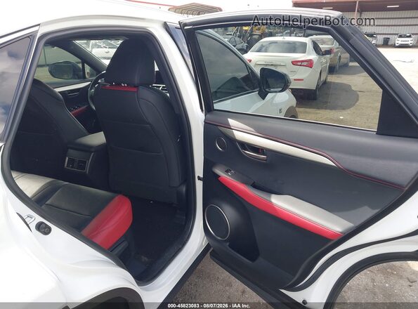 JTJSARBZ3M2202277 2021 LEXUS NX 300 White Widok naklejki z numerem VIN