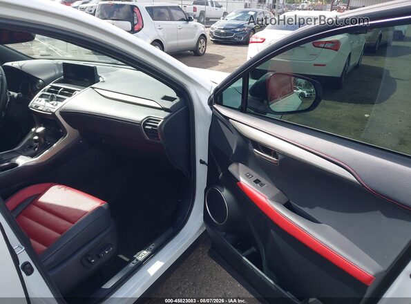 JTJSARBZ3M2202277 2021 LEXUS NX 300 White Widok wnętrza z przodu