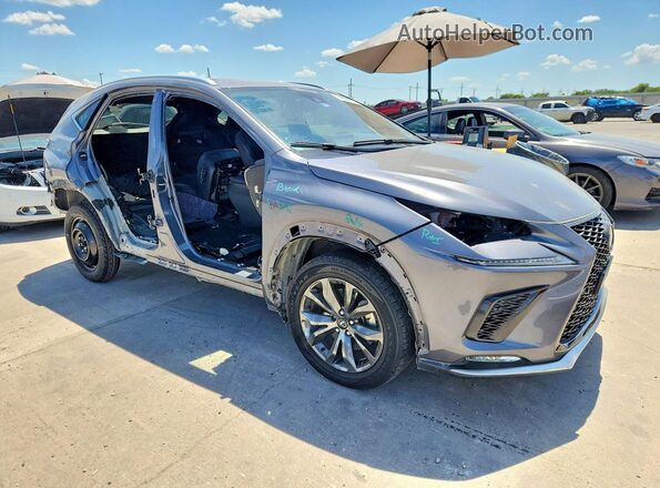 JTJSARBZ6M2203178 2021 LEXUS NX Серый Передняя правая четверть