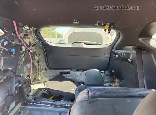 JTJSARBZ6M2203178 2021 LEXUS NX Серый Вид задних сидений