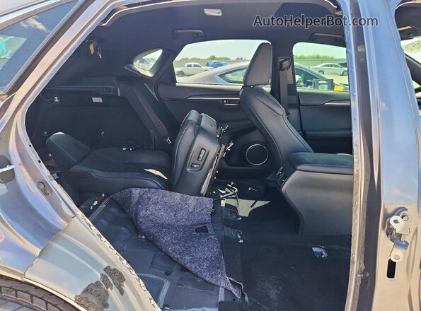JTJSARBZ6M2203178 2021 LEXUS NX Серый Вид задней части салона