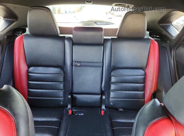 JTJSARBZ8L5005523 2020 LEXUS NX Черный Вид задних сидений