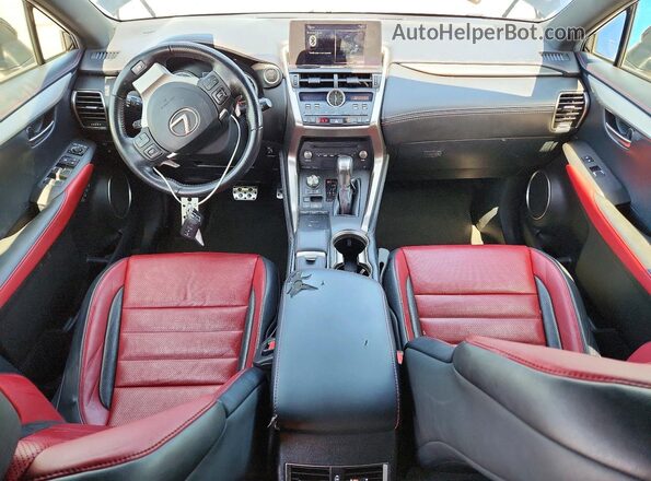 JTJSARBZ8L5005523 2020 LEXUS NX Черный Вид панели приборов