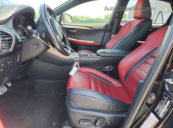 JTJSARBZ8L5005523 2020 LEXUS NX Черный Вид салона спереди