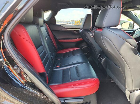 JTJSARBZ8L5005523 2020 LEXUS NX Черный Вид задней части салона
