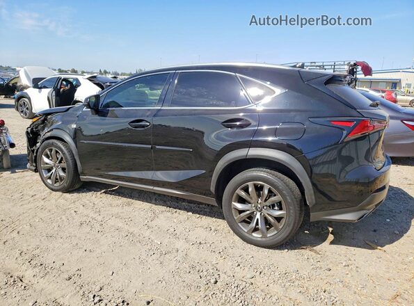 JTJSARBZ8M2182317 2021 LEXUS NX Black უკანა მარცხენა