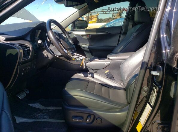 JTJSARBZ8M2182317 2021 LEXUS NX Black წინა სალონის ხედი
