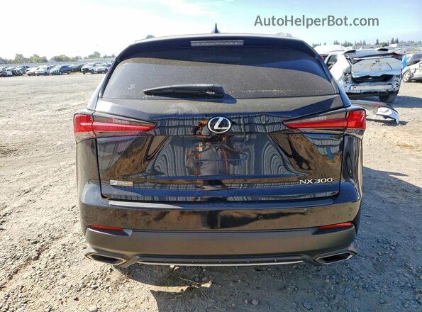 JTJSARBZ8M2182317 2021 LEXUS NX Black უკანა ხედი