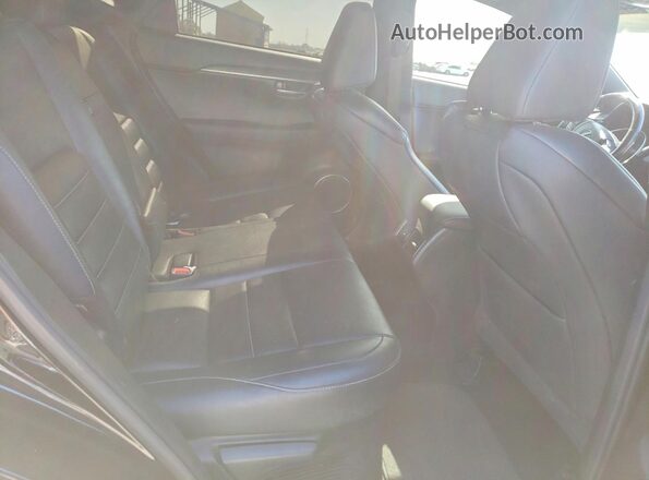 JTJSARBZ8M2182317 2021 LEXUS NX Black უკანა სალონის ხედი