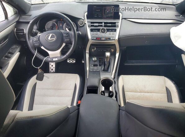 JTJSARBZ9L5004249 2020 LEXUS NX Черный Вид панели приборов