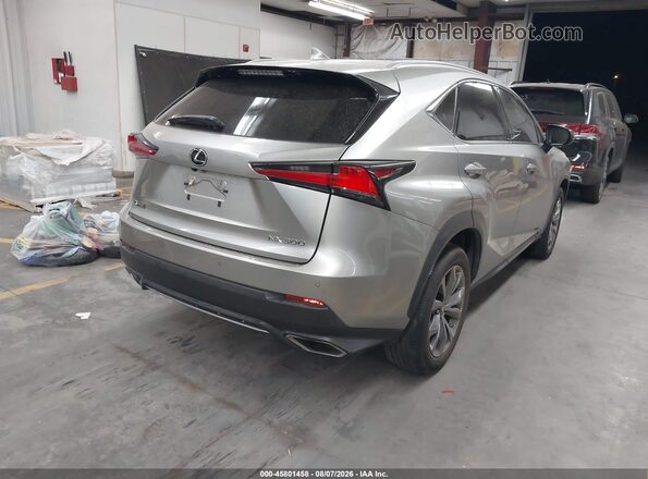JTJSARBZ9M2183069 2021 LEXUS NX 300 Gray Trasero derecho