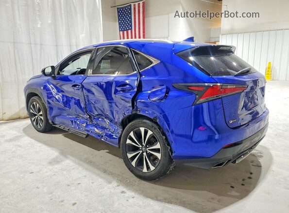 JTJSARDZ0L2226127 2020 LEXUS NX Blue უკანა მარცხენა