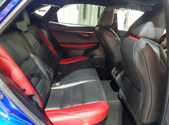 JTJSARDZ0L2226127 2020 LEXUS NX Blue უკანა სალონის ხედი