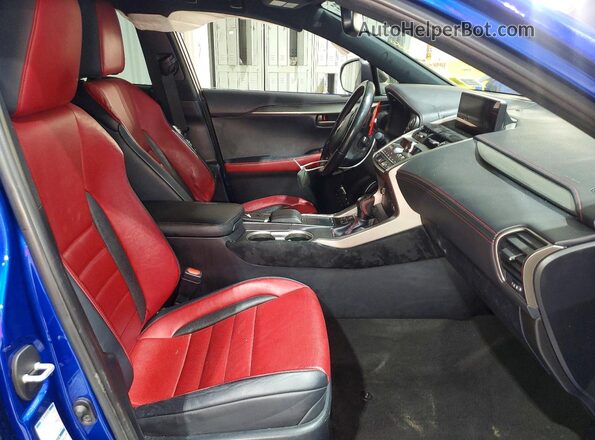 JTJSARDZ0L2226127 2020 LEXUS NX Blue წინა სალონის ხედი