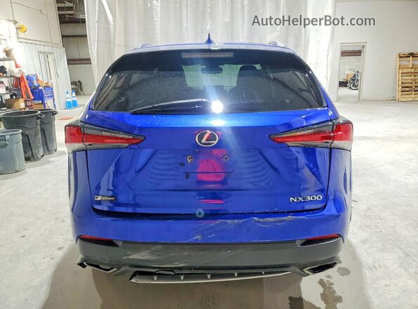 JTJSARDZ0L2226127 2020 LEXUS NX Blue უკანა ხედი