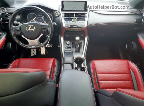 JTJSARDZ1L5003075 2020 LEXUS NX Black Առջևի վահանակի տեսք