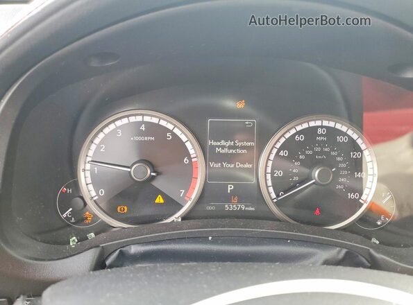 JTJSARDZ4M2256152 2021 LEXUS NX Серый Вид щитка приборов