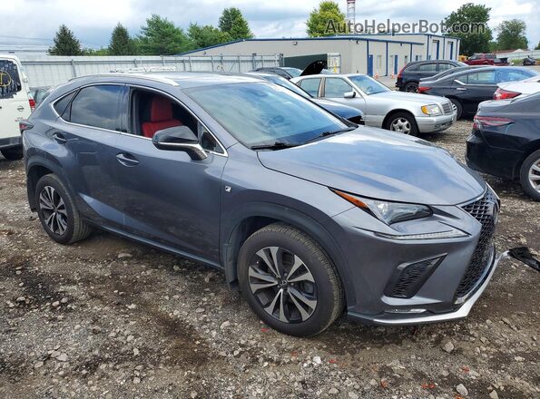 JTJSARDZ4M2256152 2021 LEXUS NX Серый Передняя правая четверть