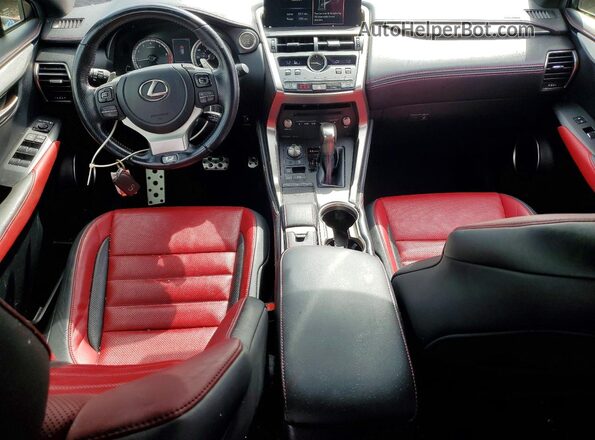 JTJSARDZ4M2256152 2021 LEXUS NX Серый Вид панели приборов