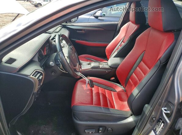 JTJSARDZ4M2256152 2021 LEXUS NX Серый Вид салона спереди