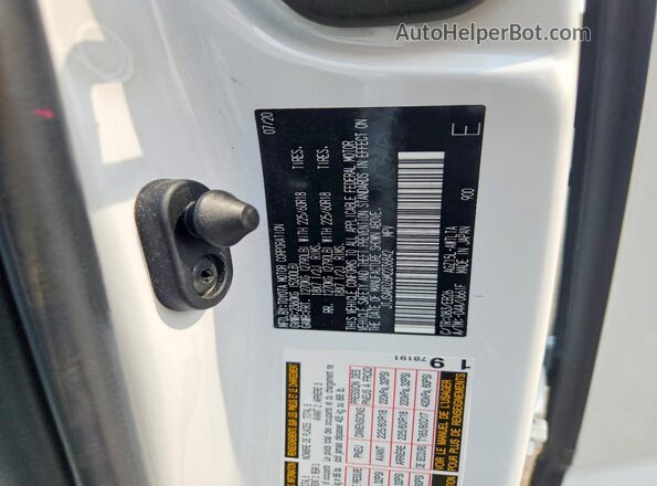 JTJSARDZ6M2236842 2021 LEXUS NX White Vista interior de 360 grados