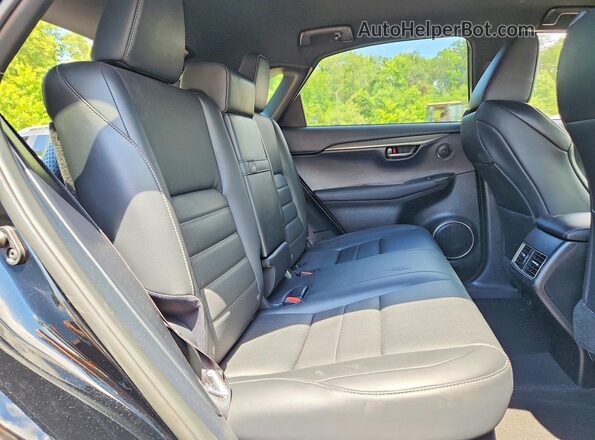 JTJSARDZ9L5009030 2020 LEXUS NX Черный Вид задней части салона
