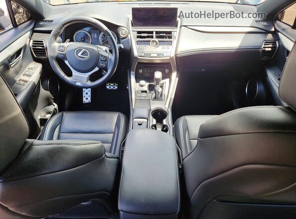 JTJSARDZ9L5009030 2020 LEXUS NX Черный Вид панели приборов