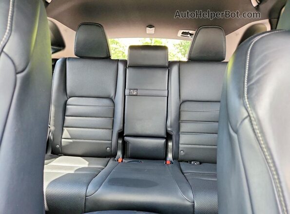 JTJSARDZ9L5009030 2020 LEXUS NX Черный Вид задних сидений