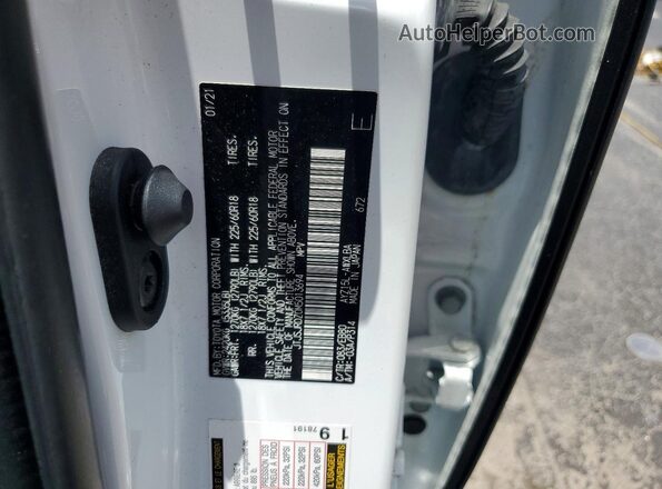 JTJSJRDZ0M5013694 2021 LEXUS NX Белый Вид подкапотного пространства