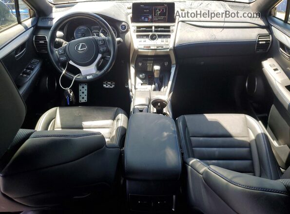 JTJSJRDZ2M2154672 2021 LEXUS NX Blue Dashboard view