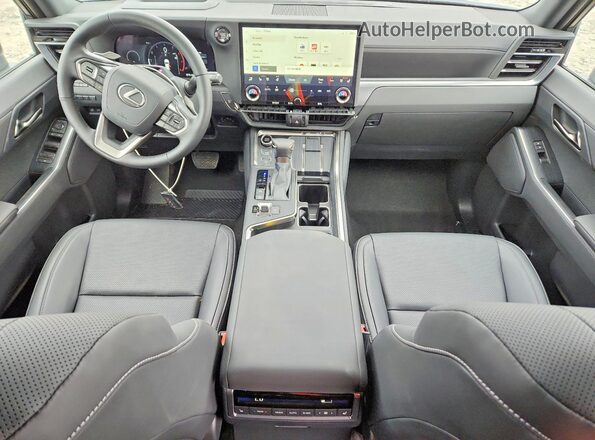 JTJTBCDX0S5054109 2025 LEXUS GX Gray წინა პანელის ხედი
