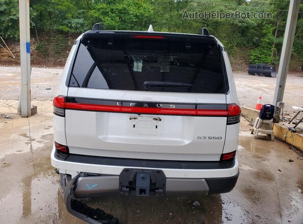 JTJTBCDX3R5004430 2024 LEXUS GX White უკანა ხედი